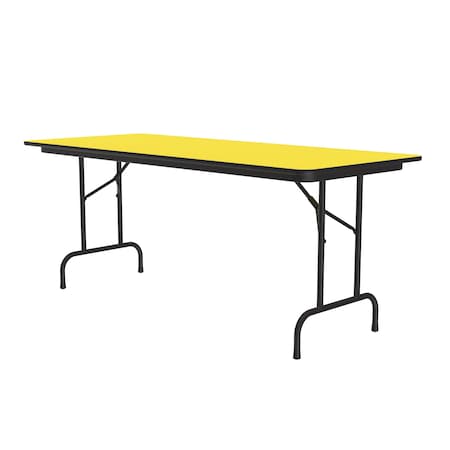 Correll CF HPL Folding Tables 30x72 Yellow CF3072PX-38